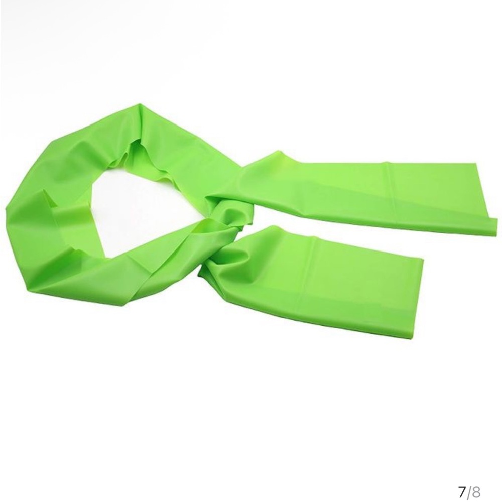 Neon Lime Green Resistance Band Loop